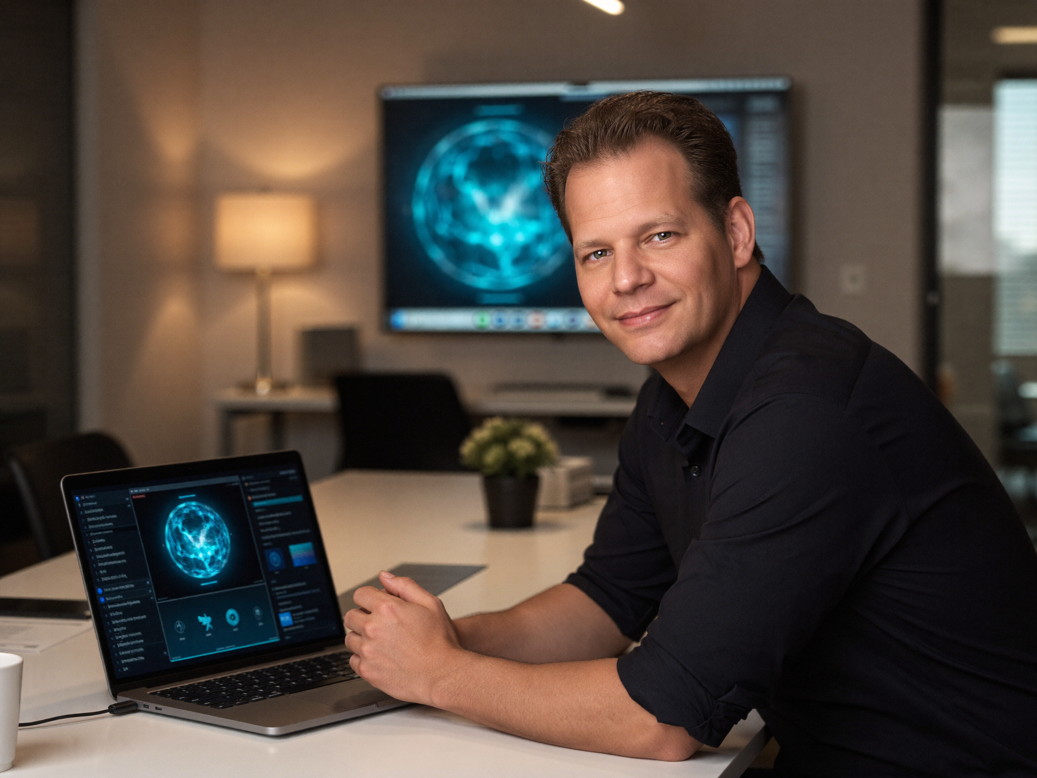 Chris Costa in an existing brand-library image